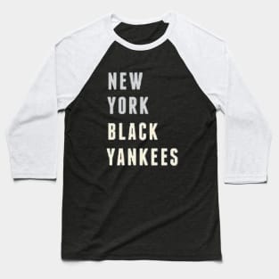 New York Black Yankees RETRO Design Baseball T-Shirt